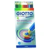 Image de Giotto - Crayons De Couleur Hexagonal Vernis Dans La Couleur De La Mine - Etui De 12