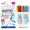 Image de 8 stylo feutre turbo glitter giotto 425800