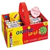 Image de Omyacolor - Craie A La Cire Bebe Incassable + 2 Taille Crayons - Boite De 40