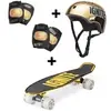 Image de Set glisse urbaine IGNITE Combo Set Tyro Skateboard et protections Or