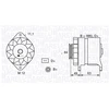 Image de Dynamo Magneti Marelli Man286 Alfa Romeo;Fiat;Iveco;Lancia