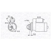 Image de Démarreur Magneti Marelli Mqs1158 Opel