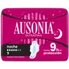 Image de Ausonia Compresses De Nuit Tissées Pour Publicités 9 Unités One Size