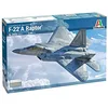 Image de Italeri -2822 F-22A Raptor, Échelle 1:48, Modèle Kit, Modèle en Plastique à Monter, Modélisme, Couleur Gris, IT2822 en occasion ou reconditionné