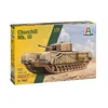 Image de Italeri 7083S Brit. Churchill MKIII Kit de Construction de modélisme sur Pied pour travaux manuels, Loisirs, Collage, Plastique en occasion ou reconditionné