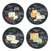 Image de Coffret 4 assiettes a fromage world of cheese -