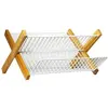 Image de Egouttoir pliable cadre en bois 321845