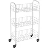 Image de Metaltex Chariot Marchand De Légumes 3 Paniers 41x2x6 Cm One Size