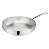 Image de Poêle Accademia Logofusion 20 cm - - Argent / Métallique - Acier Inoxydable (inox)