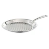 Image de Poêle grill Accademia Logofusion 28 cm - - Argent / Métallique - Acier Inoxydable (inox)