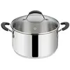 Image de Faitout Trempra avec son couvercle 20 cm en acier inoxydable - - Argent - Inox