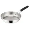 Image de Poêle Tempra 20 cm en acier inoxydable - - Argent - Inox
