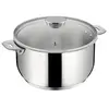 Image de Casserole Salvaspazio+ 20 cm en acier inoxydable - - Argent - Inox