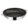 Image de Poêle météorite Salvaspazio+ 20 cm en acier inoxydable - - Argent / Métallique - Acier Inoxydable (inox)