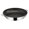Image de Poêle météorite Salvaspazio+ 24 cm en acier inoxydable - - Argent - Inox Antiadhésif