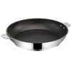 Image de Poêle météorite Salvaspazio+ 28 cm en acier inoxydable - - Argent - Inox Antiadhésif