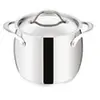 Image de Marmite 24cm inox avec couvercle 011108020524