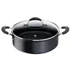 Image de Sauteuse antiadhésive Tempra 26 cm - - Noir - Aluminium