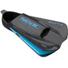 Image de SEAC Mixte Seac Shuttle' Palmes de natation courtes 100 silicone pour entra nement cardio et musculation, Noir/Bleu Clair, 43/44 EU en occasion ou reconditionné