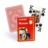 Image de Cartes 100% plastique 4 index (rouge)