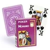 Image de Cartes 100% plastique 4 index (mauve)