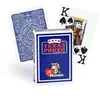 Image de Cartes Texas Poker 100% plastique (bleu)