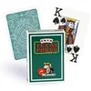 Image de Cartes Texas Poker 100% plastique (vert)