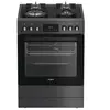 Image de Cuisinière gaz 72l 4 feux anthracite W6G8LCSWA
