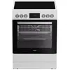 Image de Cuisinière vitrocéramique 72l 4 feux blanc W6V8LCSW