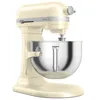 Image de KitchenAid Robot Pâtissier - Artisan - Robot cuisine multifonctions à bol relevable - Batteur avec 4 accessoires et bol en inox de 5,6 L - Noir réglisse en occasion ou reconditionné