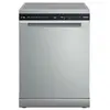 Image de W7F HS31 S - Lave-vaisselle - Niche - largeur : 60 cm - profondeur : 56 cm - hauteur : 82 cm - argent