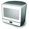 Image de Whirlpool Max 39 WSL - Four à micro-ondes et grill, 13 litres, argenté, avec cuit-vapeur, grille haute, assiette avec poignée amovible pour fonction Crisp, silencieux (0 décibel), en acier, blanc en occasion ou reconditionné