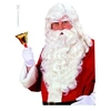 Image de Perruque Pere Noel Luxe Naturel + Moustache + Barbe + Cache Sourcils