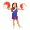 Image de Déguisement Cheerleader Rouge et Bleu -11/13 ans