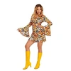 Image de déguisement robe hippie psychédélique femme - m - multicolore - 08892
