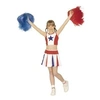 Image de Déguisement Cheerlearder - Enfant - 12/14 ans (152 à 164 cm) WIDMANN