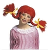 Image de Perruque tresses rouge fille taille unique
