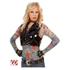 Image de T-shirt tatoo transparent look naturel femme - Taille S/M