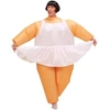 Image de Déguisement humoristique ballerine gonflable adulte taille unique