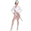 Image de Veste Queue de Pie Femme Blanc - M
