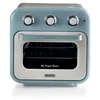 Image de Ariete Vintage, 4632 Friteuse et Four 2en1, Capacité 16 L, Paniers et Rôtisserie en Acier Inoxydable, Température jusqu'à 230°, Minuterie 60 minutes, Double Verre, 1400W, Bleu Clair en occasion ou reconditionné