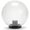 Image de Velamp Lampadaire extérieur, 250mm, douille E27, compatible LED, étanche IP44, pour jardins, parcs, copropriétés, terrasses, transparent en occasion ou reconditionné
