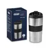 Image de Delonghi Double wall stainless steel travel mug, 235 ml DLSC074