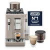 Image de De’Longhi Rivelia - Perfetto Machine à Café Automatique, Mousseur à Lait Classique, 8 Boissons Enregistrées, Écran Tactile Couleur, Réservoir à Grains de Café Interchangeables, Beige (EXAM440.35.BG) en occasion ou reconditionné
