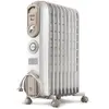 Image de Radiateur à bain d'huile mobile DeLonghi Vento V550918T.WB 1 800W 640mm x 140mm blanc