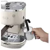 Image de De'Longhi Icona Vintage - Machine à Espresso avec Mousseur à Lait Manuel | Machine à Expresso et Cappuccino, Café Moulu ou Dosettes ESE, Commandes à Boutons, 1100W, Beige, ECOV311.BG en occasion ou reconditionné
