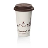 Image de De'Longhi DLSC057 thermos 350 ml Marron, Blanc Vitrocéramique