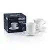 Image de Delonghi Tasses pour cappuccino en porcelaine DLSC309