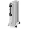 Image de De'Longhi Radia S - Radiateur à Huile pour Pièces jusqu'à 45m³, Chauffage Électrique avec Thermostat de Sécurité, 7 Éléments, Chauffage Personnalisé avec Antigel, Portable, 1500W, Blanc (TRRS0715) en occasion ou reconditionné