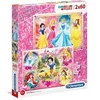 Image de Puzzle Princesse Disney 2 puzzles 60 pièces